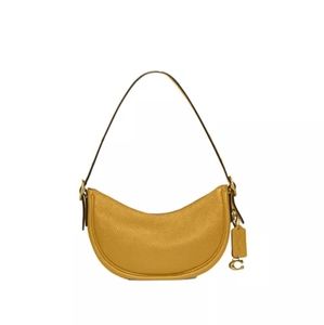 BMWOT Coach Luna Bag in Yellow Gold